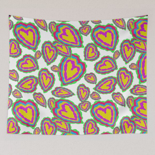 Item preview, Beautiful Hand-Drawn Hearts Pattern designed and sold by Victoria Rose.