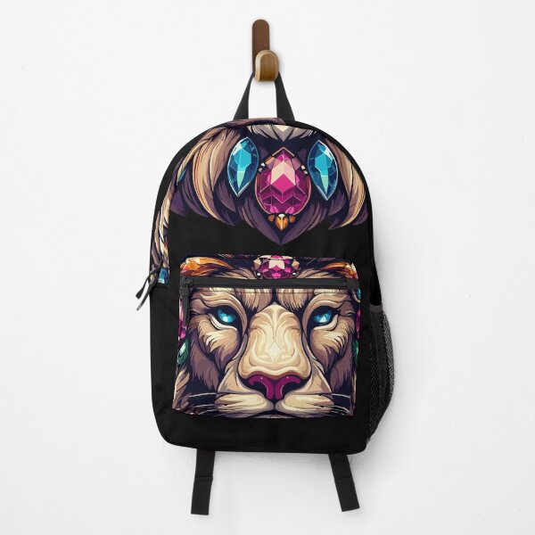 Item preview, Lion's Majesty Digital Art with Precious Gemstone Embellishments 1 designed and sold by iwcus.