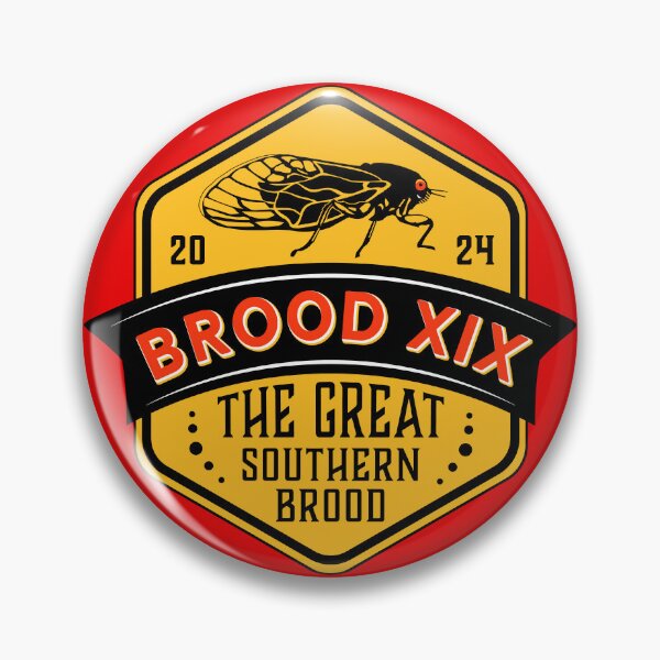 Item preview, Brood XIX Cicadas The Great Southern Brood designed and sold by AntiqueImages.