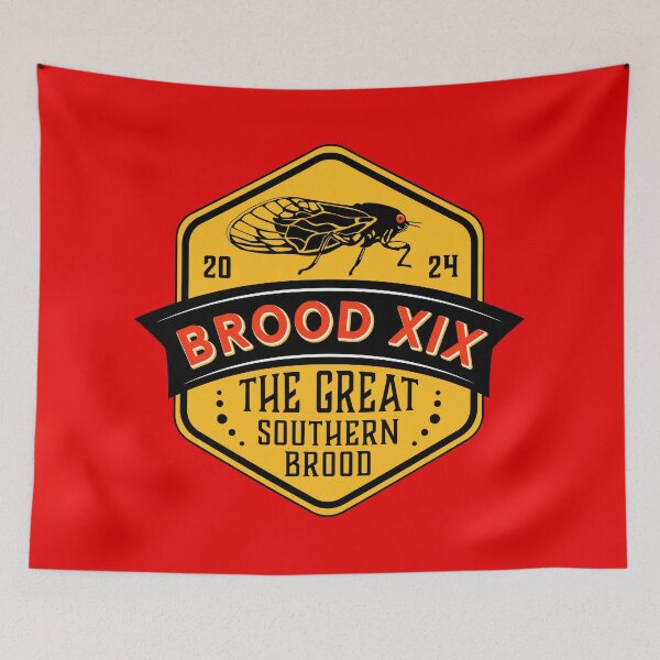 Item preview, Brood XIX Cicadas The Great Southern Brood designed and sold by AntiqueImages.