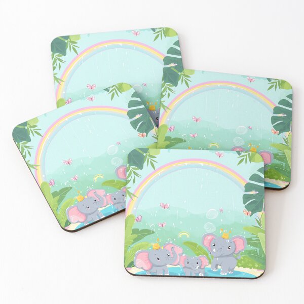 Item preview, Elephants Splash Party designed and sold by cute-animals99.