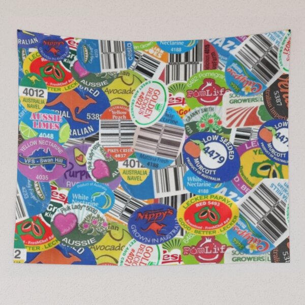 Item preview, Australian Fruit Labels designed and sold by lizxberry.
