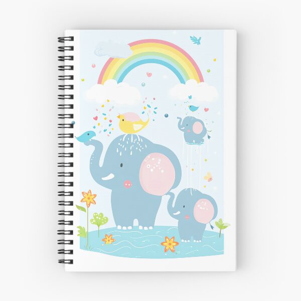 Item preview, Elephant Splash Party designed and sold by cute-animals99.