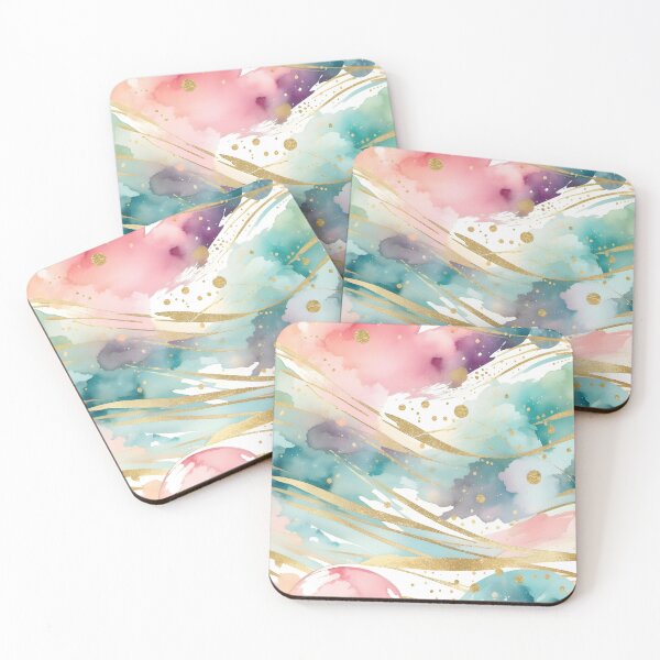 Item preview, Gentle wild gold pattern pastel colors designed and sold by Naturitude.