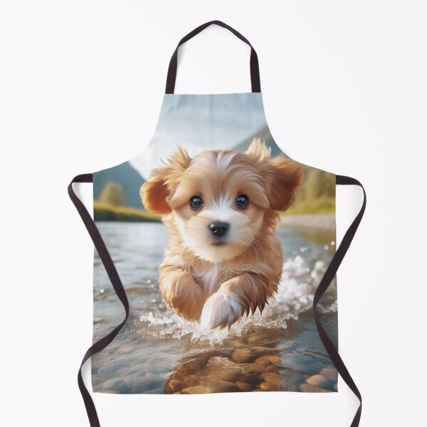 Item preview, Puppy in river designed and sold by Kasta1989.