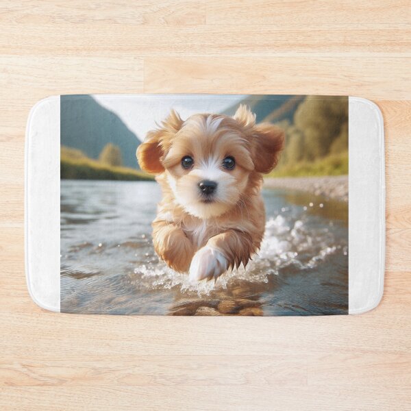 Item preview, Puppy in river designed and sold by Kasta1989.