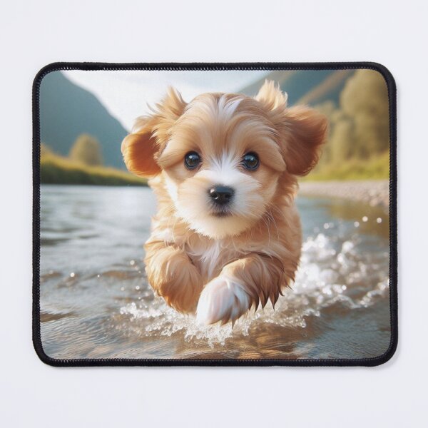 Item preview, Puppy in river designed and sold by Kasta1989.