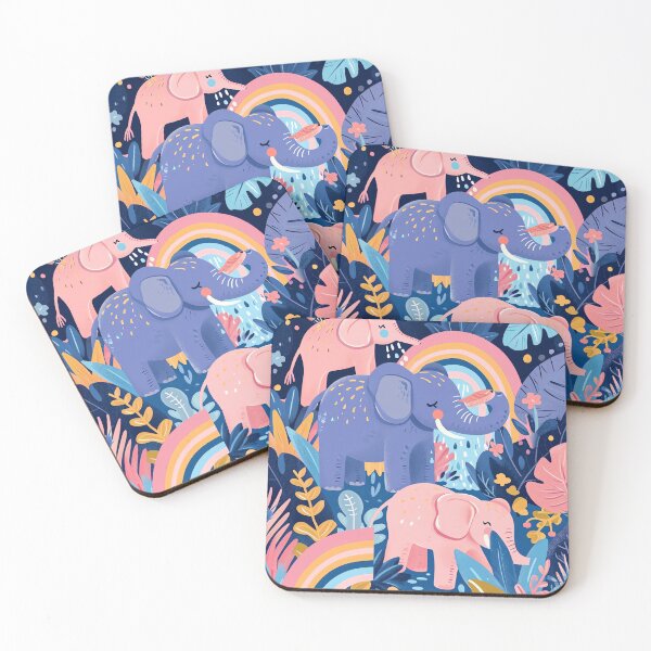 Item preview, Elephant Water Splash designed and sold by cute-animals99.