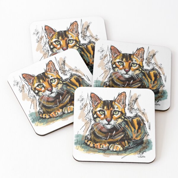 Item preview, Bengal  Cat designed and sold by TraceyMackieArt.