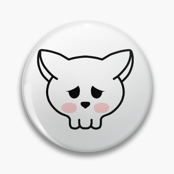 Aperçu de l'œuvre Chat crâne triste créée et vendue par MelleGleice.