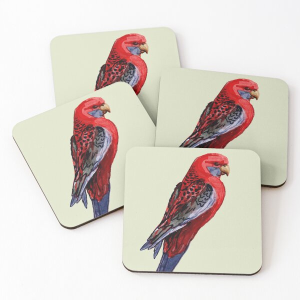 Item preview, Rosella watercolour  designed and sold by space-guppies.