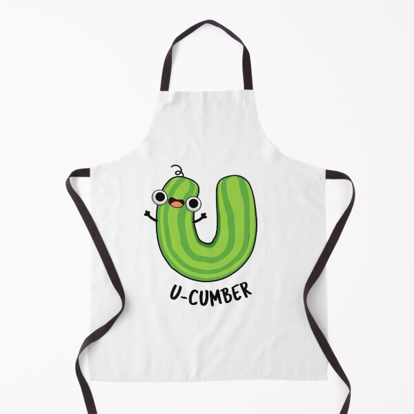 Item preview, U-cumber Funny Cucumber Pun  designed and sold by punnybone.
