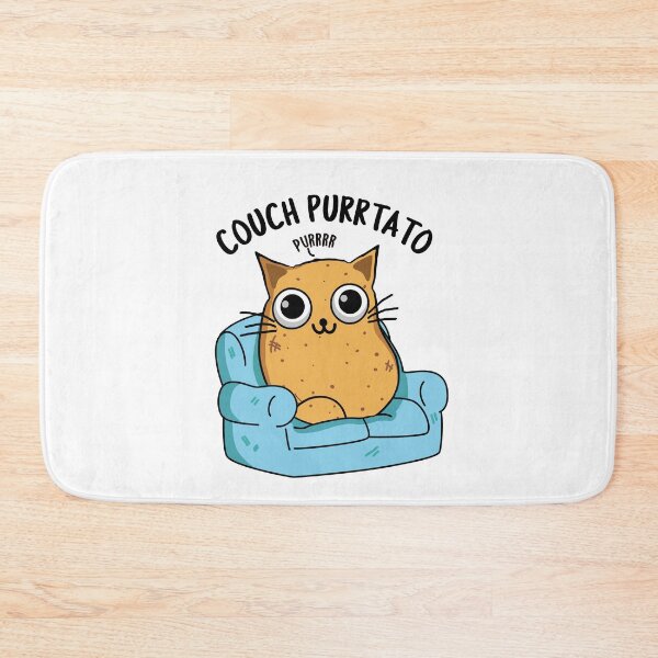 Item preview, Couch Purrtato Funny Potato Pun  designed and sold by punnybone.