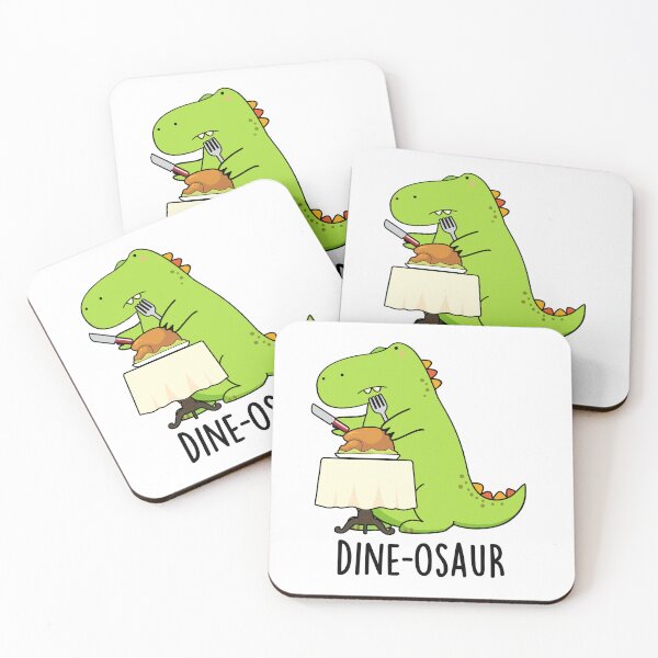 Item preview, Dine-osaur Funny Dinosaur Pun  designed and sold by punnybone.
