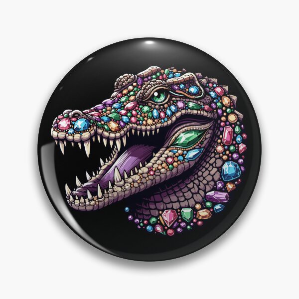 Artikelvorschau, Himmlisches Krokodil - Edelstein-Reptil-Kunst 3 entworfen und verkauft von iwcus.