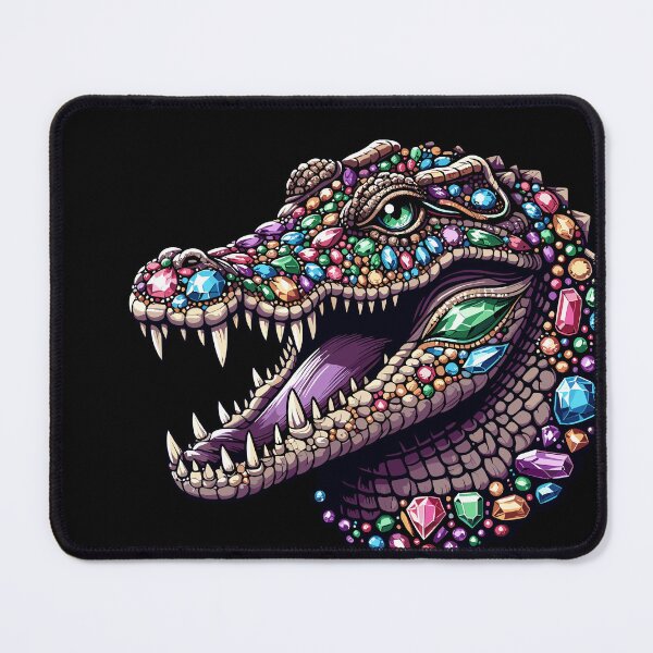 Artikelvorschau, Himmlisches Krokodil - Edelstein-Reptil-Kunst 3 entworfen und verkauft von iwcus.