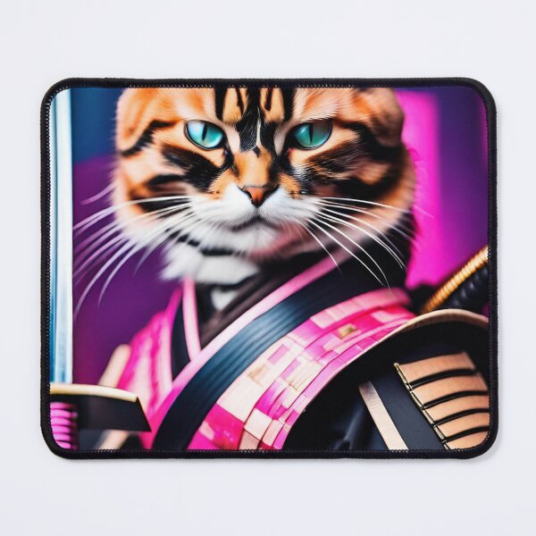 Item preview, Zoey Calico Cat Samurai ,Catana Redefined designed and sold by Design 91maji.