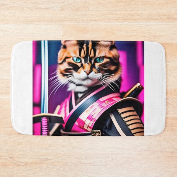 Item preview, Zoey Calico Cat Samurai ,Catana Redefined designed and sold by Design 91maji.