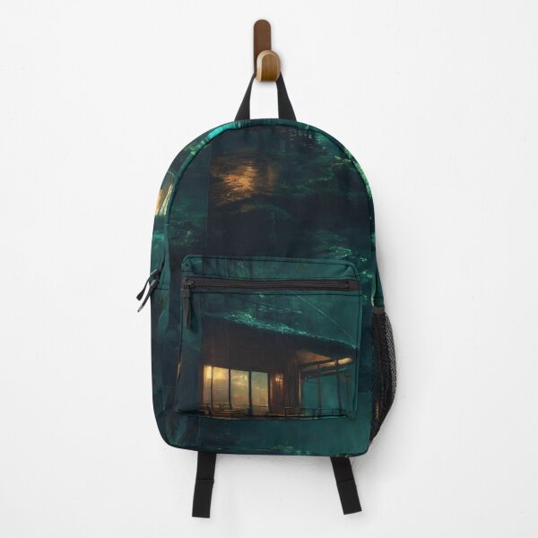 Item preview, Moonlit Rain Over Tranquil Waters designed and sold by John v p.