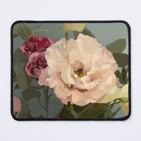 Item preview, Lisianthus oil painting designed and sold by Flowersonstuff.