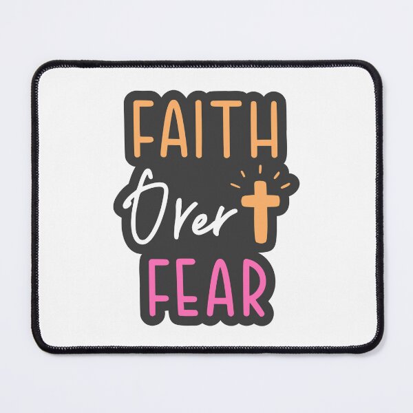 Item preview, Bible quote Faith over Fear designed and sold by BibleProject.