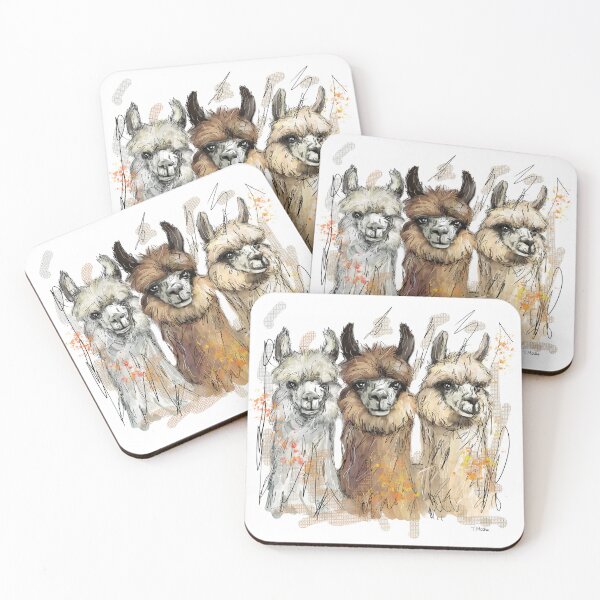 Item preview, Alpacas designed and sold by TraceyMackieArt.