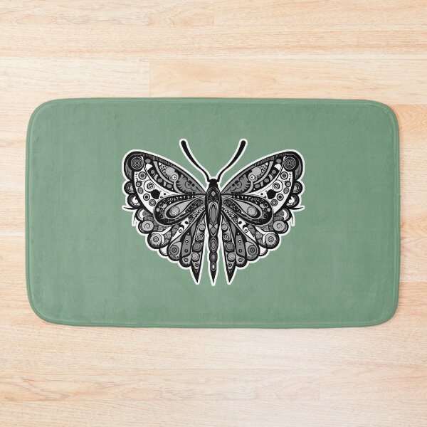 Item preview, Butterfly Mandala With White BG designed and sold by GlobalMandala.