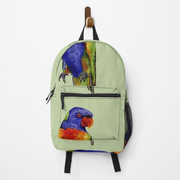 Item preview, Rainbow lorikeet watercolour designed and sold by space-guppies.