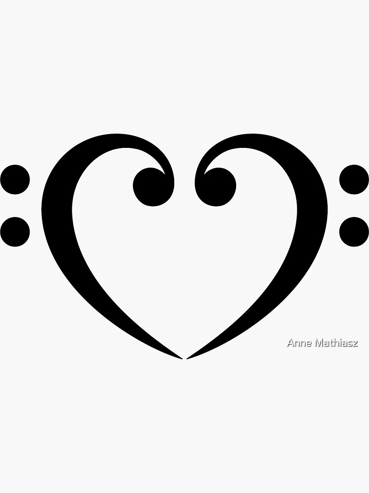 "Bass Clef Heart, Music, Musician, Party, Festival, drum and bass