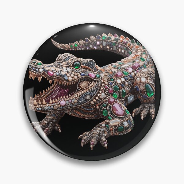 Artikelvorschau, Himmlisches Krokodil - Edelstein-Reptil-Kunst 7 entworfen und verkauft von iwcus.