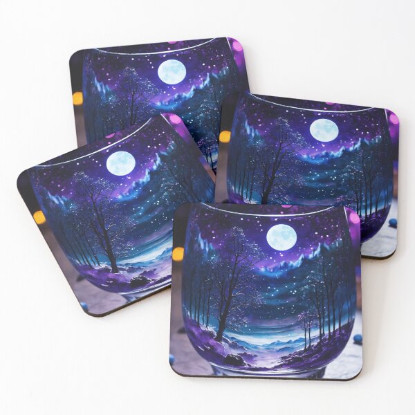 Item preview, Moonlit Night in Glass designed and sold by John v p.