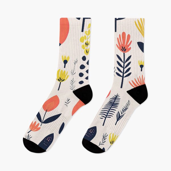 Item preview, Scandinavian flower leaf pattern designed and sold by Bubblegirl17.