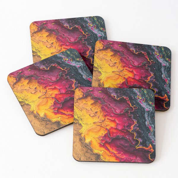 Item preview, Lava Flow Artistry - Bird's Eye View designed and sold by EtherealEchoes.