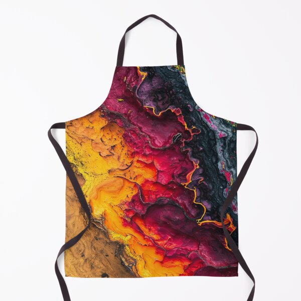Item preview, Lava Flow Artistry - Bird's Eye View designed and sold by EtherealEchoes.