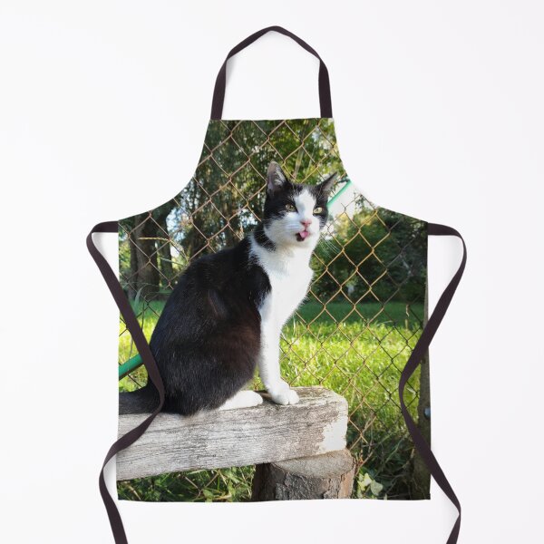 Item preview, Robbi the cat shows his tongue designed and sold by Gourmetkater.