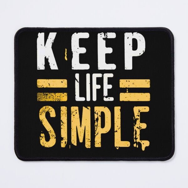 Item preview, Keep Life Simple designed and sold by Funky  Fibers.