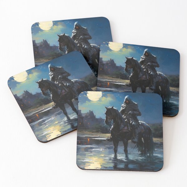 Item preview, Riding in the Night designed and sold by AM FineArtPrints.
