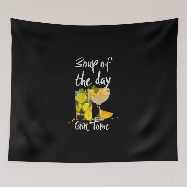 Item preview, Soup of the Day - Gin Tonic designed and sold by Funky  Fibers.
