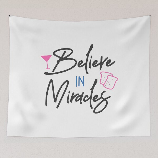 Item preview, Bible quote Believe in Miracles designed and sold by BibleProject.