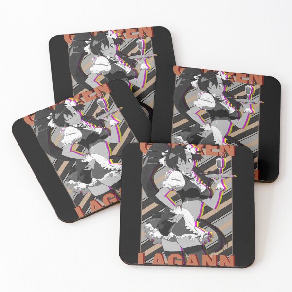 Item preview, Yoko Littner Gurren Lagann Rgb Glitch Design designed and sold by Wafusaurus.
