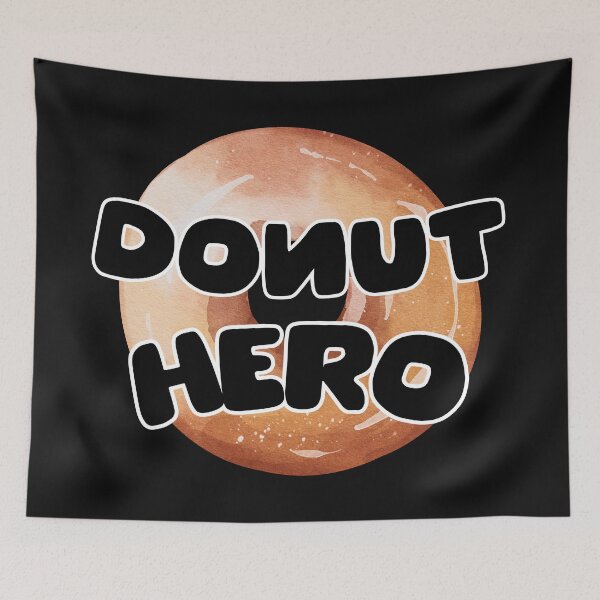 Item preview, Donut Hero Doughtnut Lover designed and sold by adlibmaria.