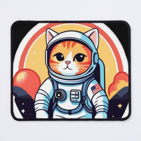 Item preview, Astronaut Kitty Cat designed and sold by UFOGraeme.