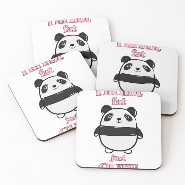 Item preview, I'm not fat just cute panda designed and sold by lookvision.