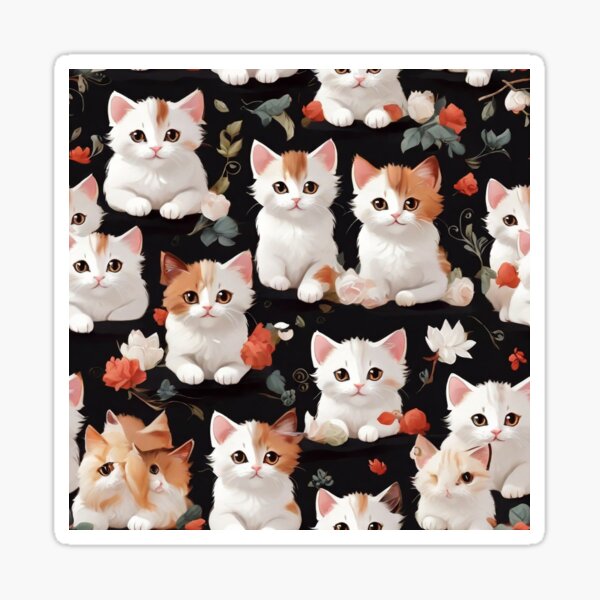 Item preview, Purrfection in Patterns: Cute Cats Lazing Around 10 designed and sold by Honlov.