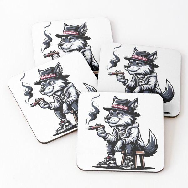 Item preview, Smoking Wolf designed and sold by Andrew Frelas.