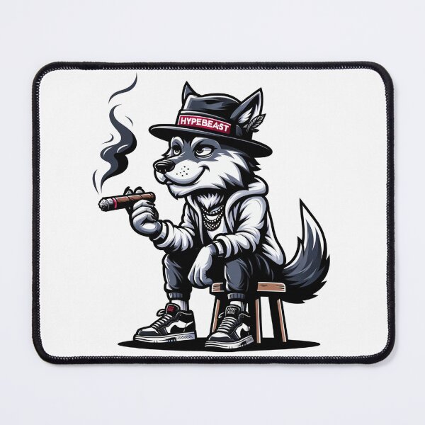 Item preview, Smoking Wolf designed and sold by Andrew Frelas.