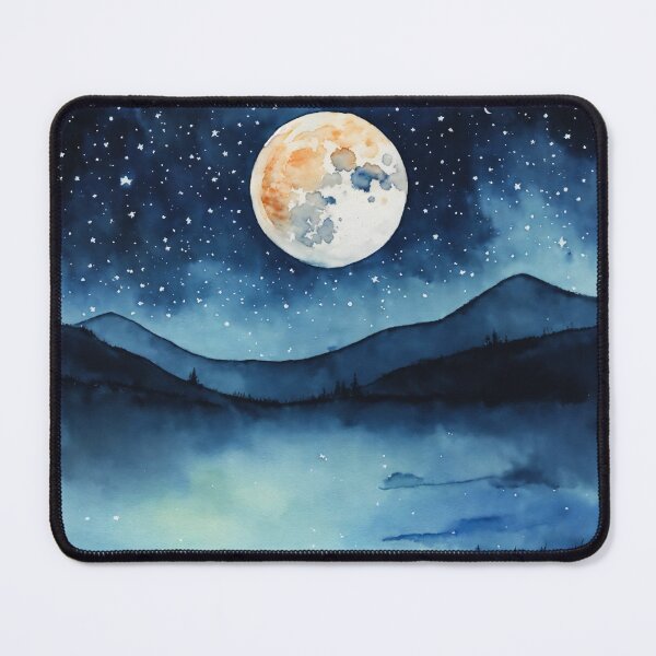 Item preview, Moonlit Mountain Majesty designed and sold by John v p.