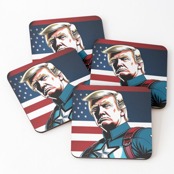 Item preview, Captain Donald Trump #4 Make America Great Again  designed and sold by CaptainTrump.