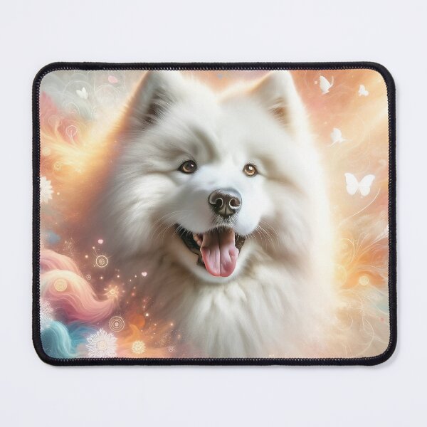Item preview, Samoyed's Snowy Smile designed and sold by ArtemioVisions.