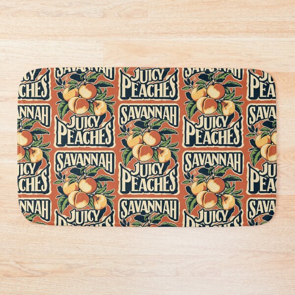 Item preview, Savannah Juicy Peaches Poster designed and sold by For91days-Blog.